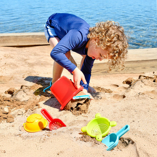 5 Piece Basic Sand Toys Set