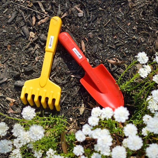 Spielstabil 2 Piece Garden Set - Includes Hand Rake & Shovel