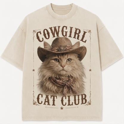Cowgirl Cat Club Maine Coon Tee