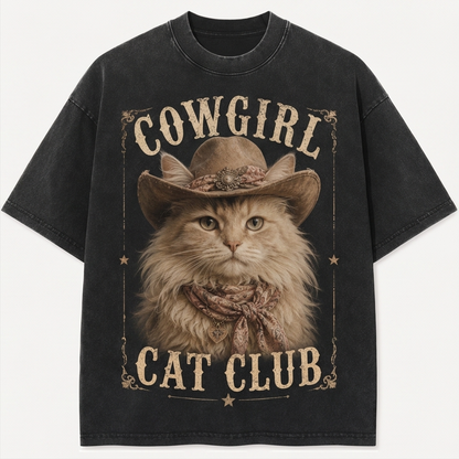 Cowgirl Cat Club Maine Coon Tee