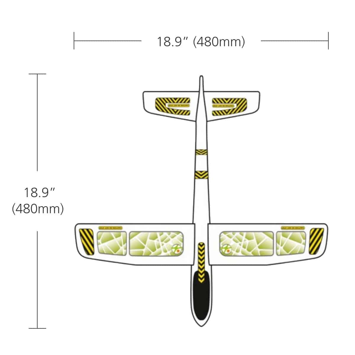 Kids 19" Hand Glider