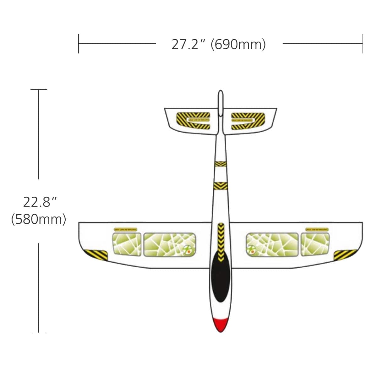 Kids 22" Maxi Hand Glider
