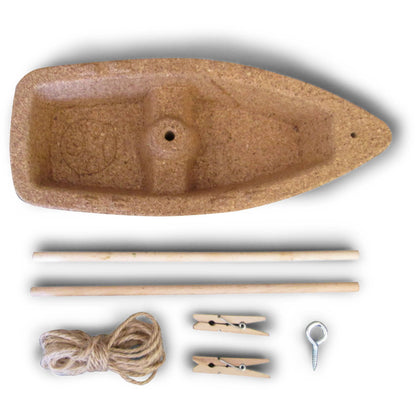 Kids Cork Boat DIY Activity Kit