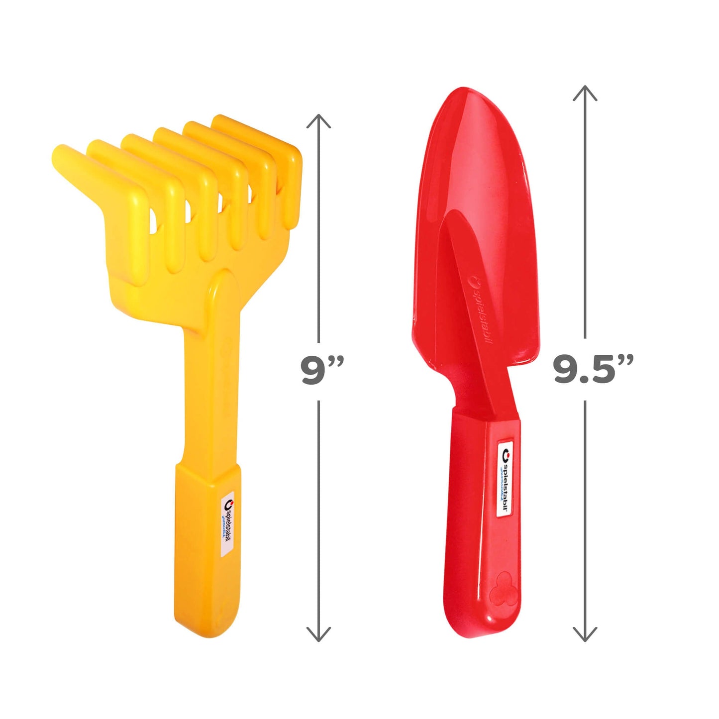 Spielstabil 2 Piece Garden Set - Includes Hand Rake & Shovel