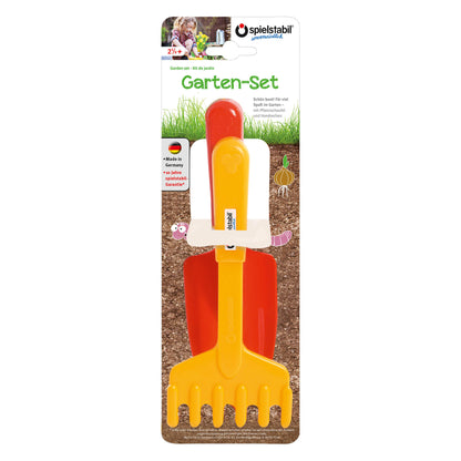 Spielstabil 2 Piece Garden Set - Includes Hand Rake & Shovel